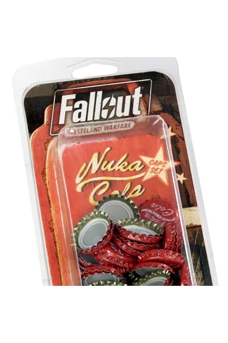 Fallout Wasteland Warfare Nukacola Caps, Alternate, color, Multicolored