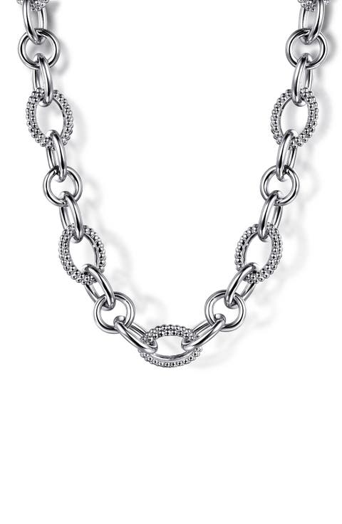 Bujukan Sterling Silver Link Necklace