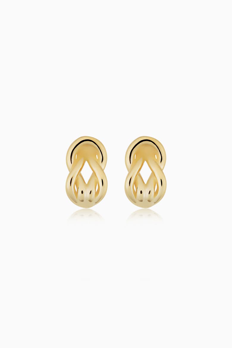 14K Yellow Gold Verona Studs, Alternate, color, Yellow Gold