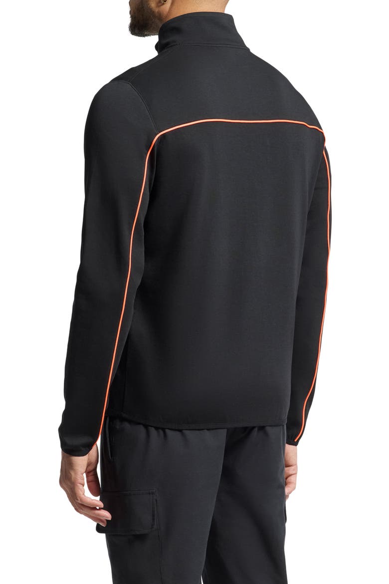 Dixie Golf Quarter Zip Pullover, Alternate, color, BLACK