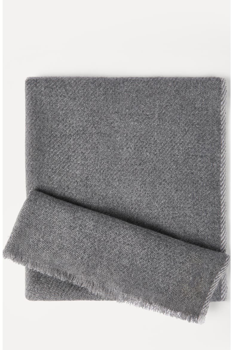 Cashmere scarf, Alternate, color, Medium Grey