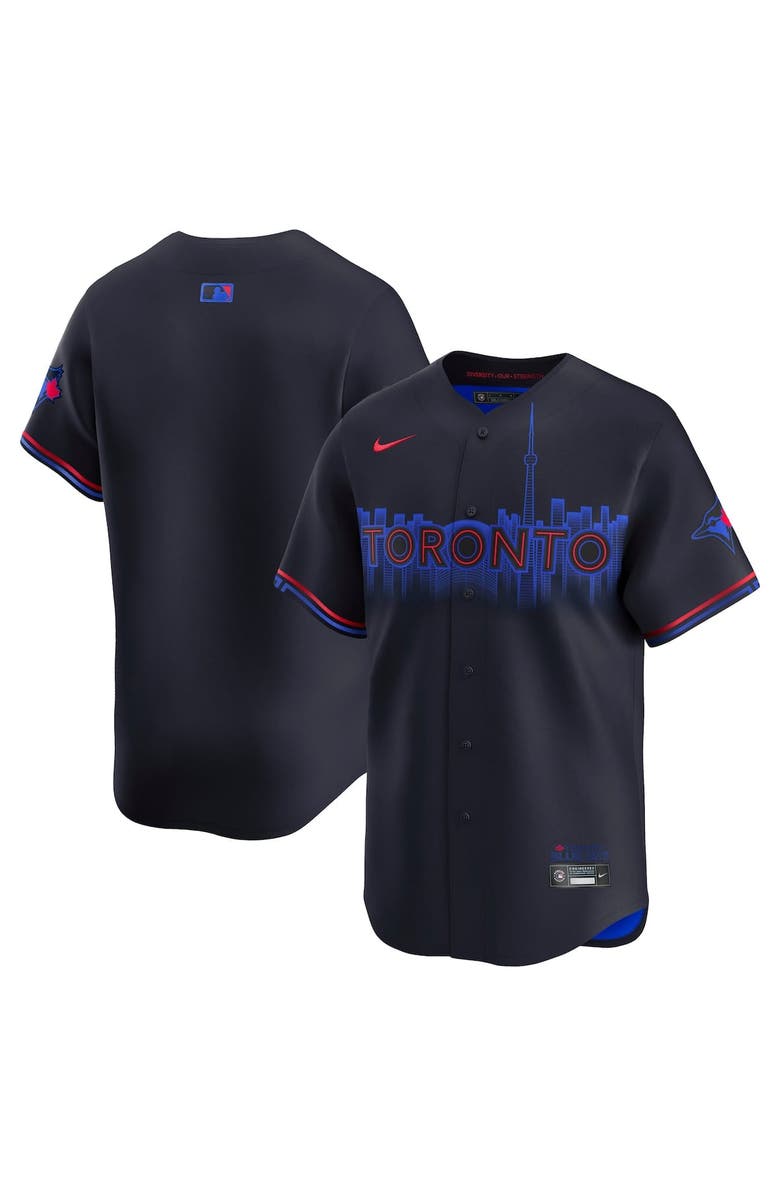 Nike Men's Nike Blue Toronto Blue Jays City Connect Limited Jersey, Alternate, color, 
