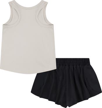Kids' Dri-FIT Wild Flower Tank Top & Shorts Set