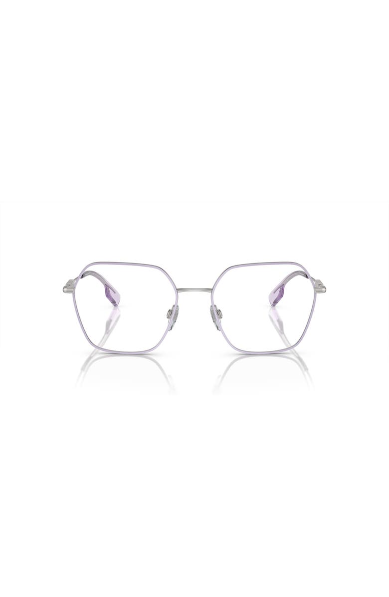 Burberry 54mm Irregular optical glasses, Alternate, color, Violet