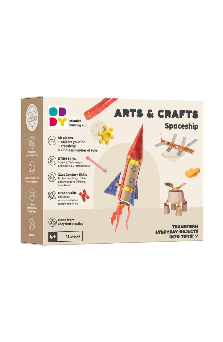 Oddy Arts and Crafts Spaceship Building Kit, Main, color, NO COLOR