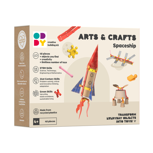 Oddy Arts and Crafts Spaceship Building Kit  product