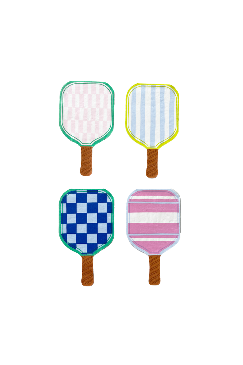 Pickleball Social Club Paddle Guest Napkins, Main, color, Assorted Pre-Pack