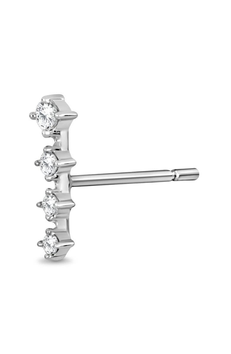 Bony Levy Audrey 18K White Gold Diamond Bar Stud Earrings, Alternate, color, 18K White Gold