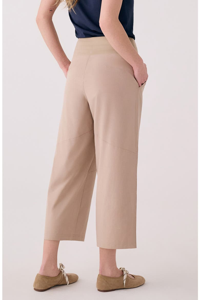 Soft Crop Cargo Pants, Alternate, color, SANDSHELL