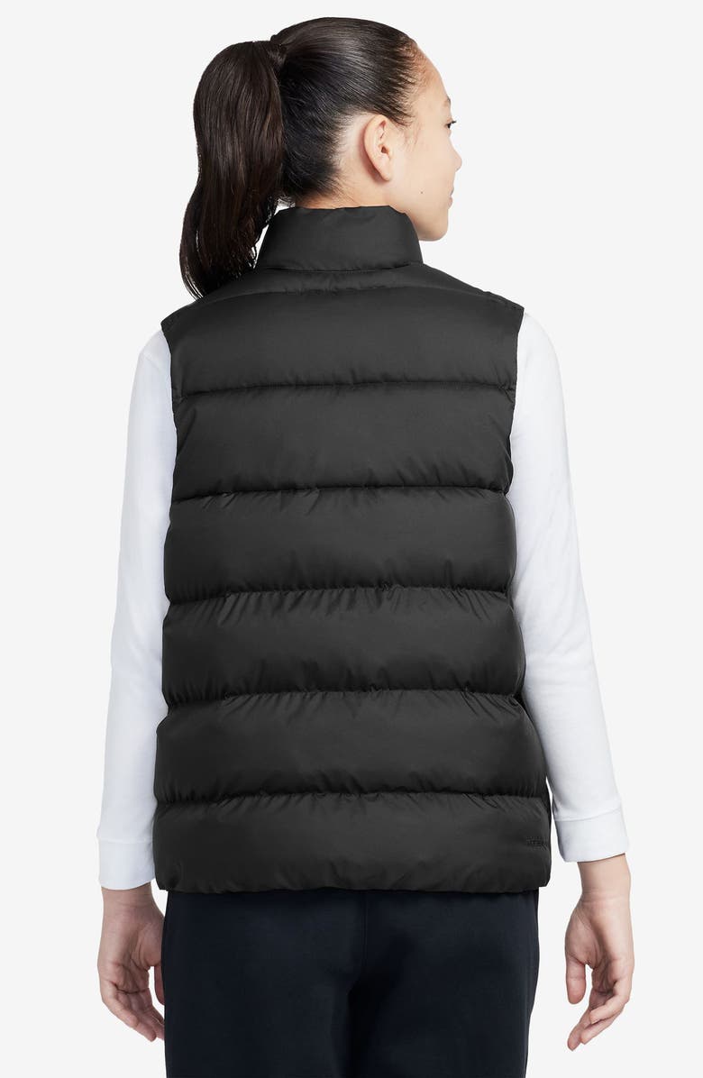 Nike Kids' Sportswear ADP Puffer Vest, Alternate, color, Black/ White