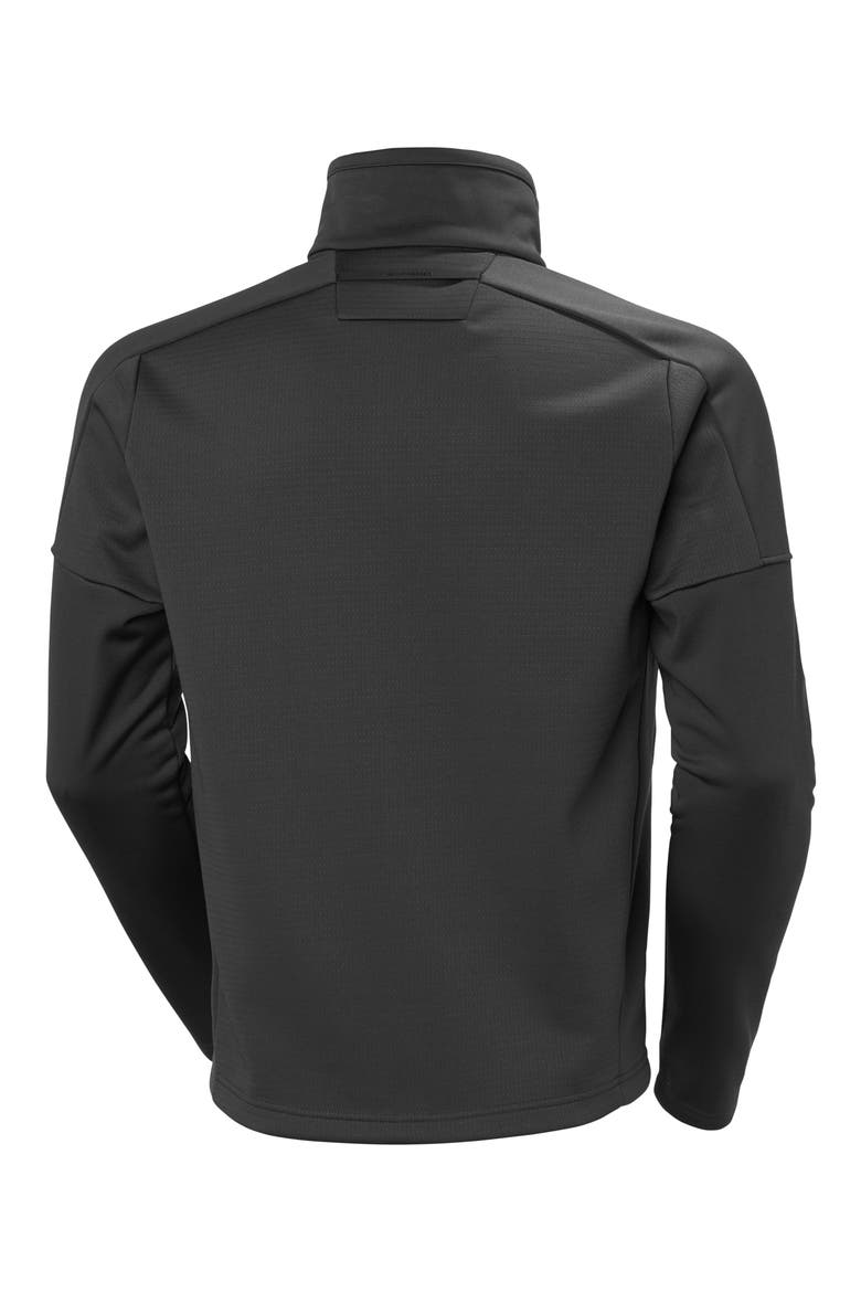 HP Fleece Jacket, Alternate, color, EBONY