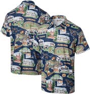 Reyn Spooner Men's Reyn Spooner Navy Auburn Tigers Scenic Polo