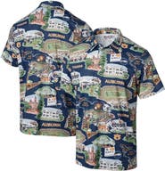 Reyn Spooner Men's Reyn Spooner Navy Auburn Tigers Scenic Polo