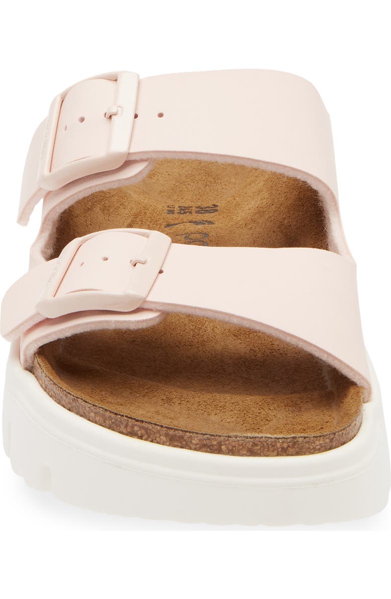 Birkenstock Papillio by Birkenstock Arizona Chunky Platform Sandal, Alternate, color, Light Rose