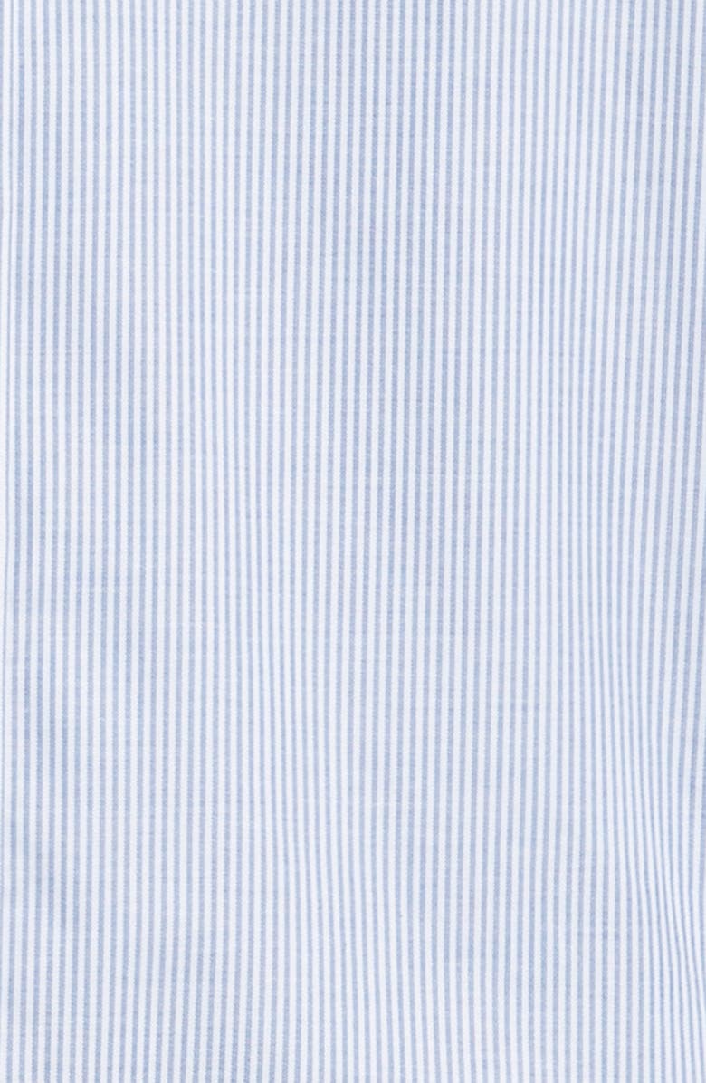 Cutter & Buck Cotton Blend Oxford Stripe Shirt, Alternate, color, French Blue