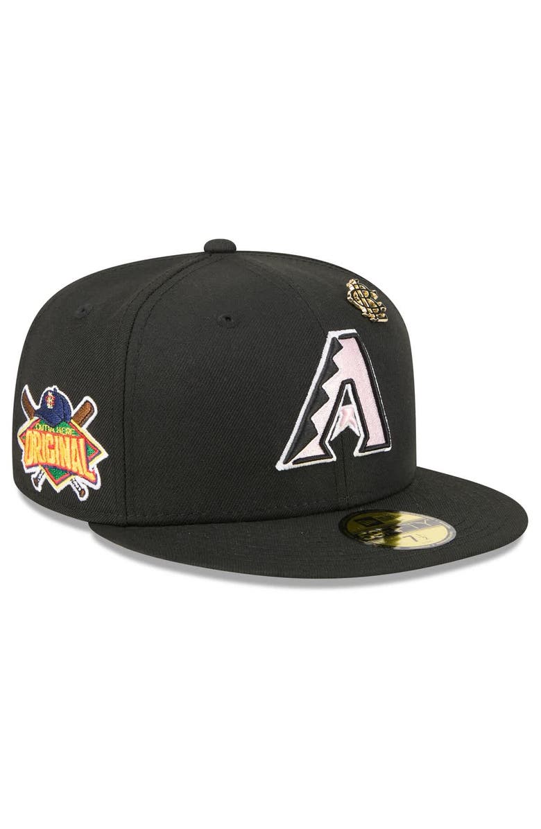 New Era Men's New Era Black Arizona Diamondbacks 2025 Big League Chew 59FIFTY Fitted Hat, Alternate, color,