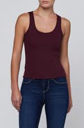 L'AGENCE Adira Scoop Neck Rib Tank