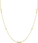 In Season Jewelry 2mm Double Satellite Women's Necklace