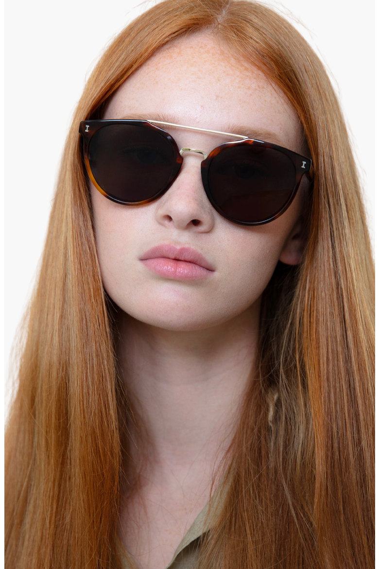 Puglia Sunglasses, Alternate, color, Havana