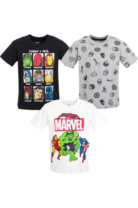 3-Pack Short Sleeve T-Shirts