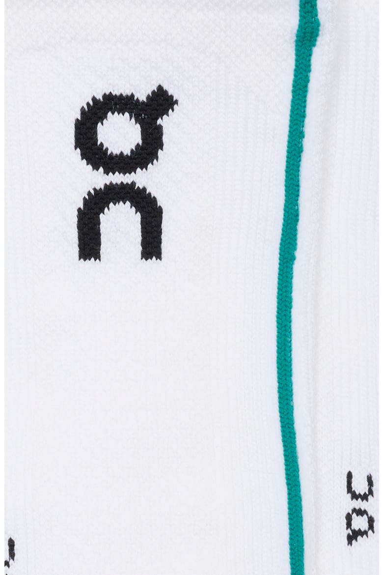 Court Low Ankle Socks, Alternate, color, WHITE/ NEEM