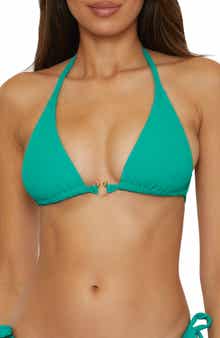 Becca Modern Edge Triangle Bikini Top