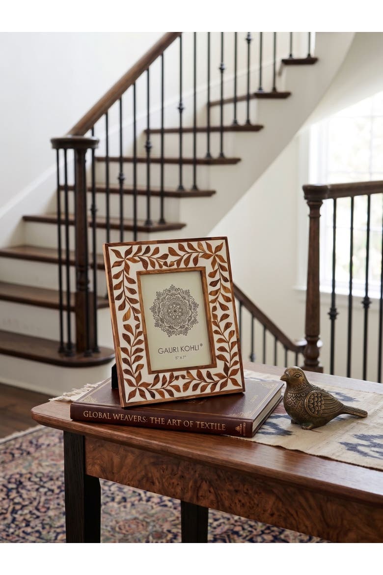 Jodhpur Picture Frame, Alternate, color, Brown