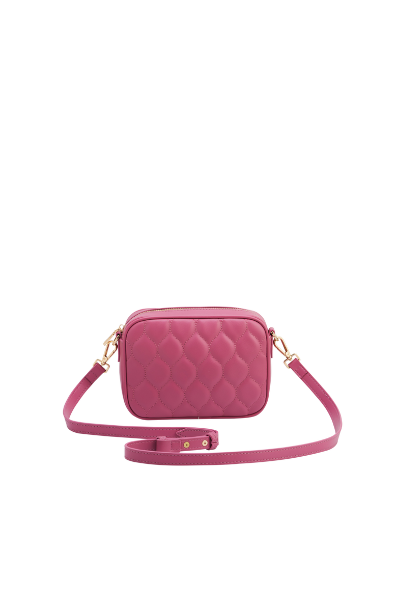 Fable England Alice Quilted Camera Purse, Main, color, Rose Pink