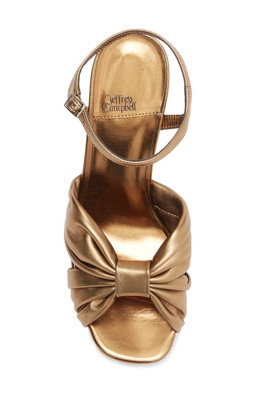 Jeffrey Campbell Dalida Platform Sandal In Brown