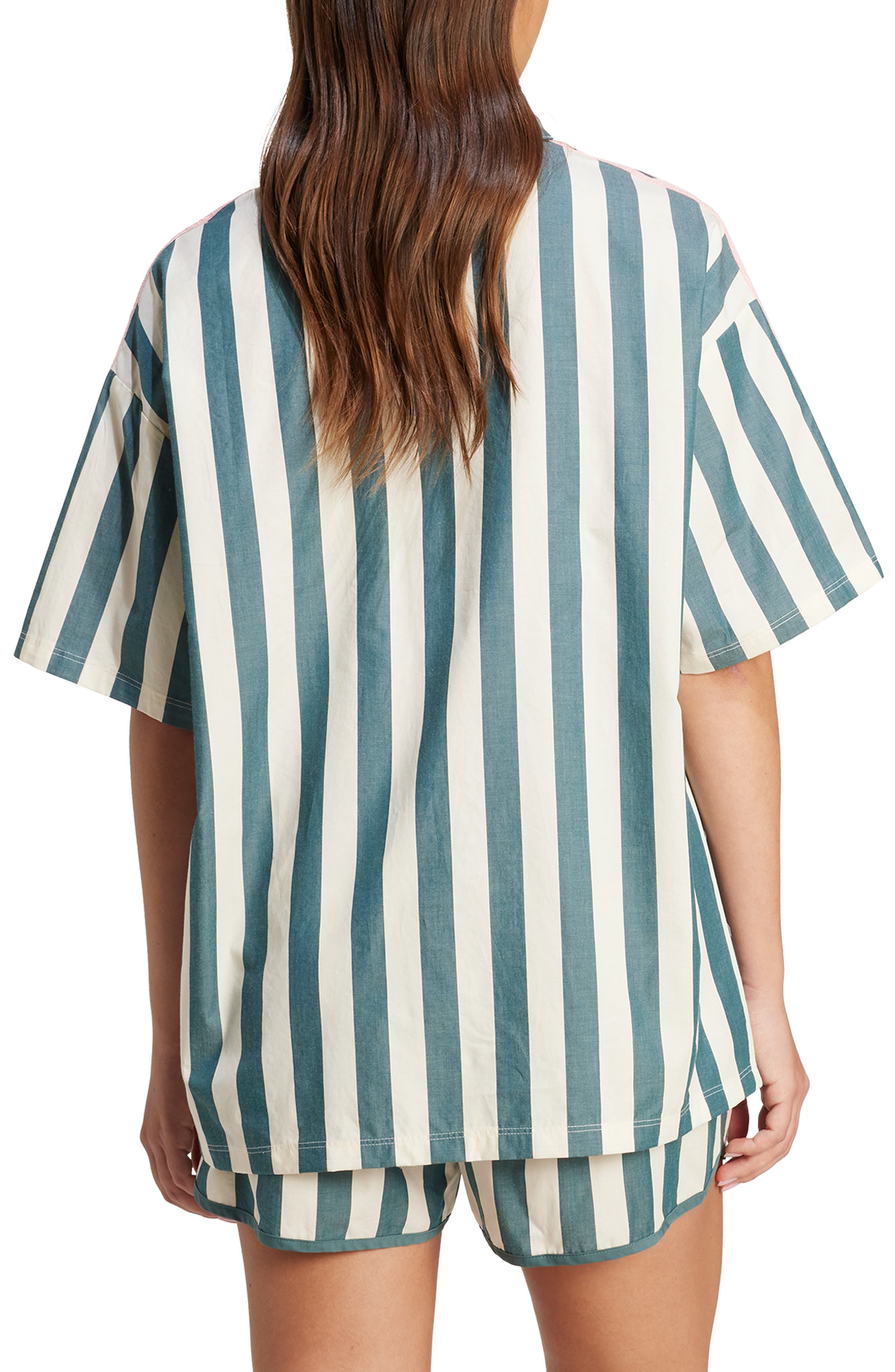 Resort Cotton Button-Up Shirt - image 2