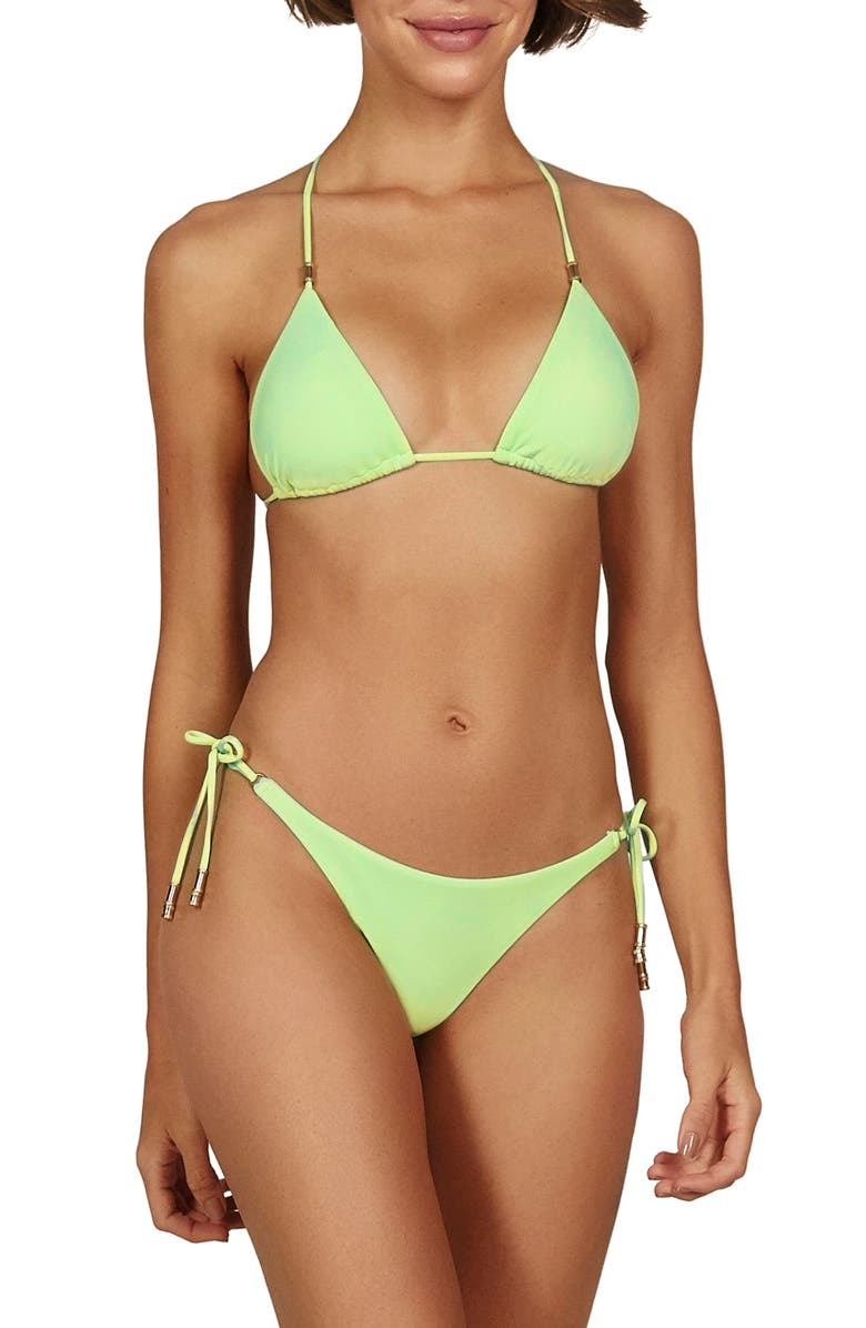 ViX Paula Hermanny ViX Swimwear Shaye Solid Bikini Top, Alternate, color, 