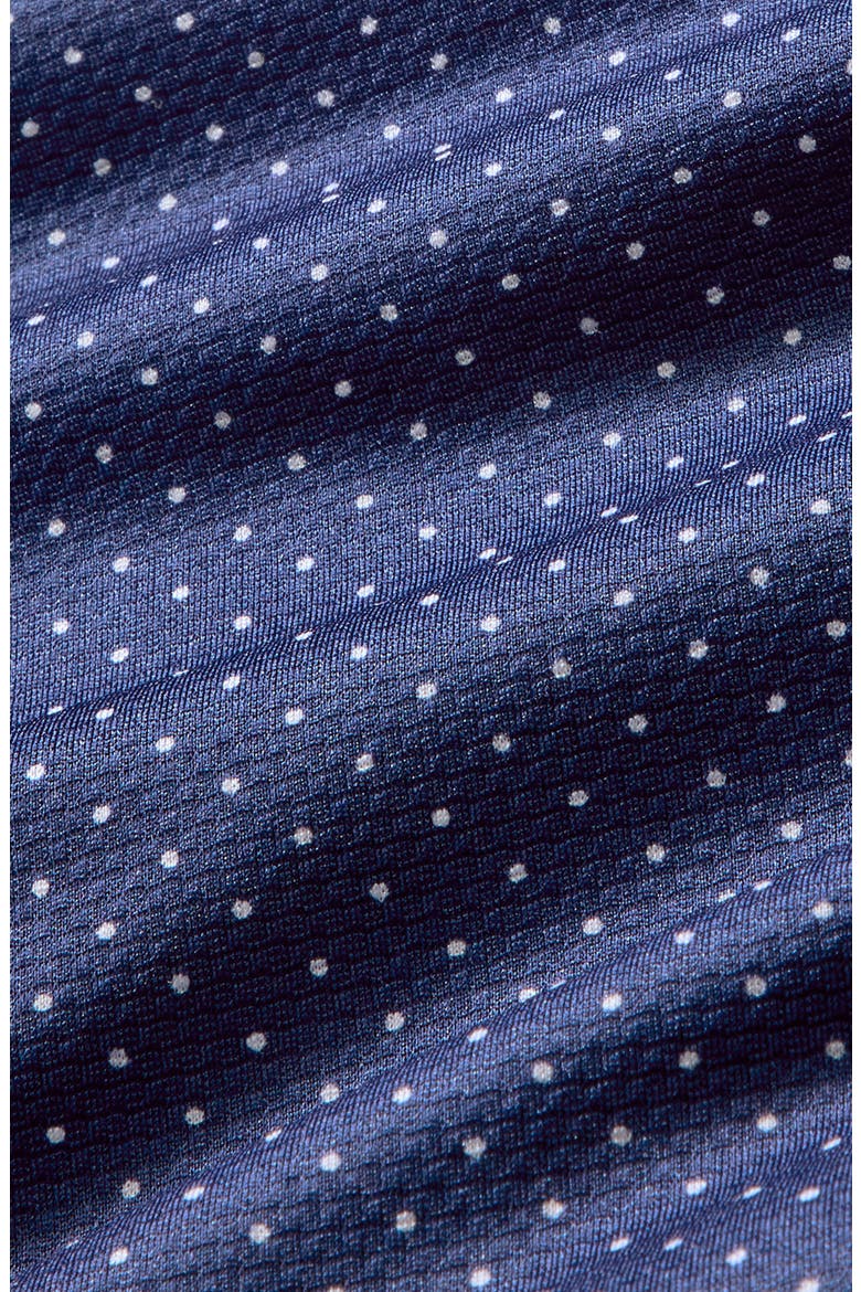 Versa Trim Fit Midnight Navy Dot Polo, Alternate, color, MIDNIGHT NAVY DOT