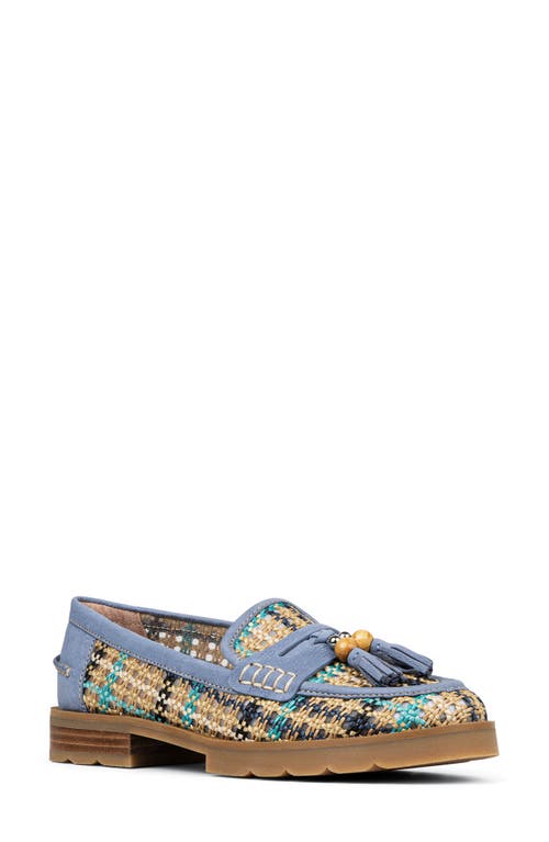 DONALD PLINER DONALD PLINER LENNY WOVEN RAFFIA TASSEL LOAFER 