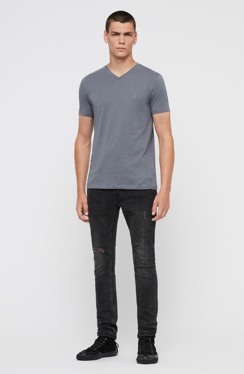 AllSaints Tonic V-Neck T-Shirt, Alternate, color, 