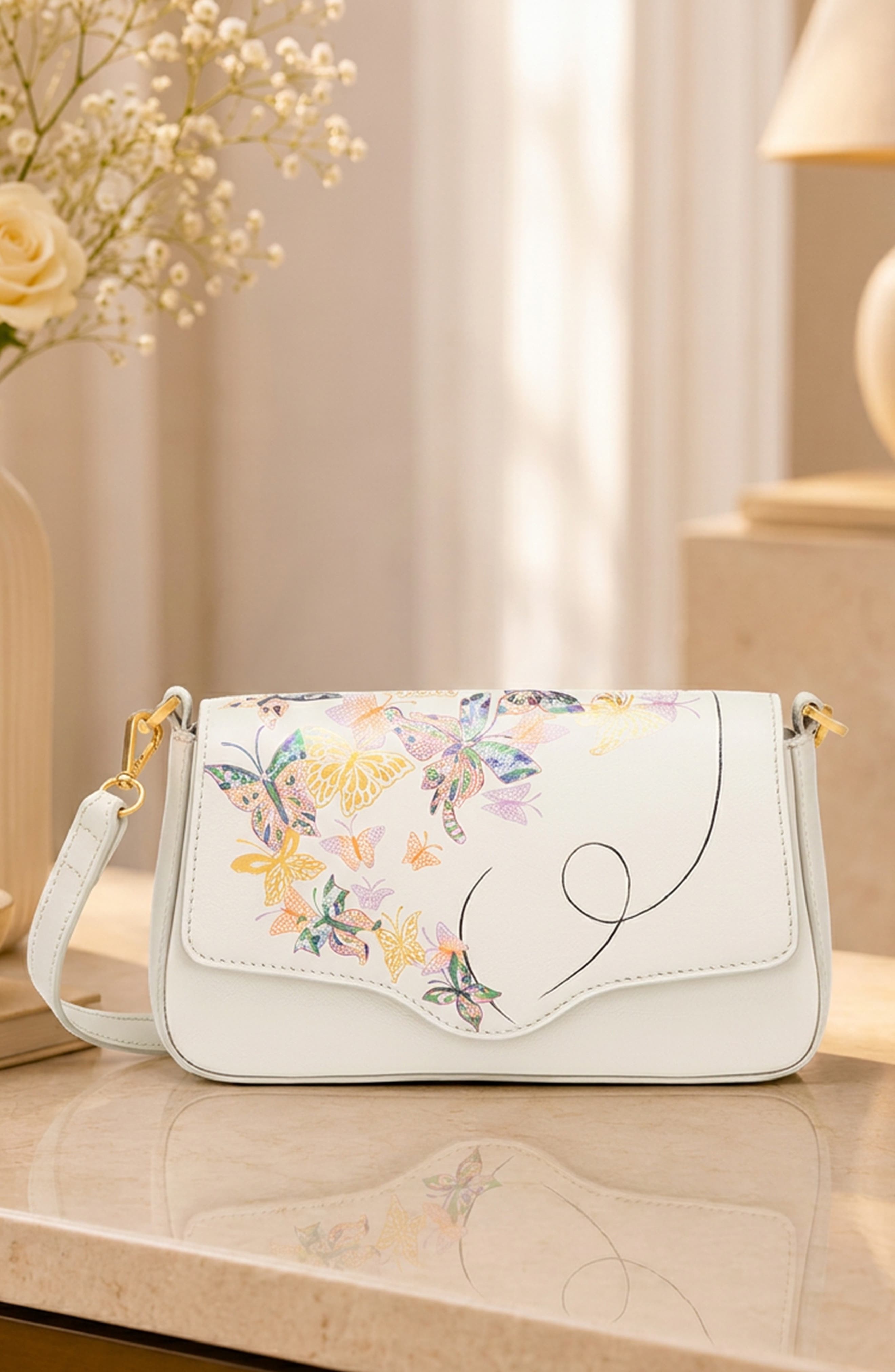 Aranyani Carnival Amoura Crossbody Bag, Alternate, color, Sand