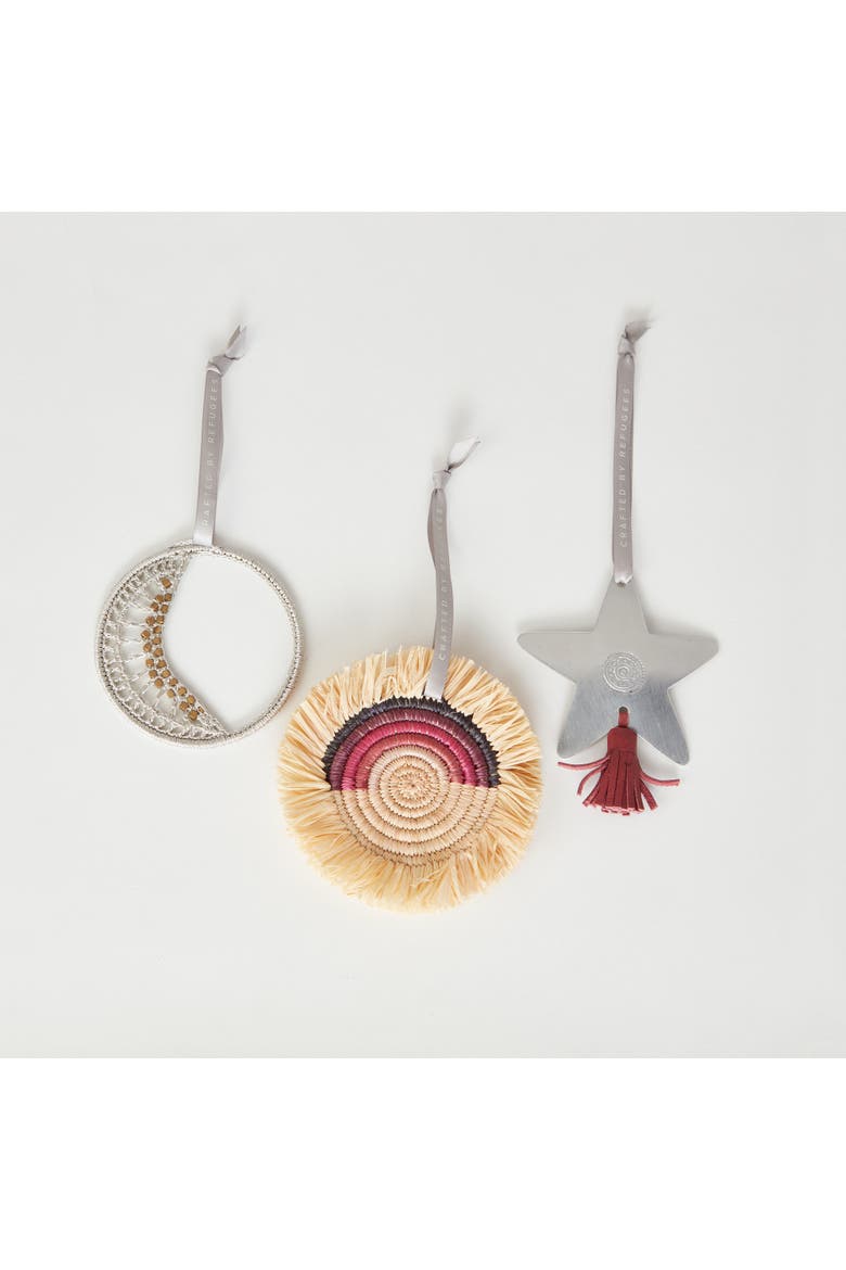 Celestial Trio - Ornaments, Main, color, Natural