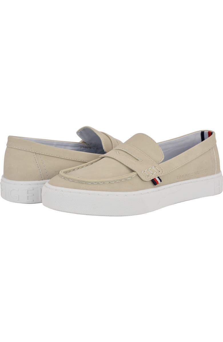 Tommy Hilfiger Walees Colorblock Slip-On Sneaker, Alternate, color, Seastone/ Signature