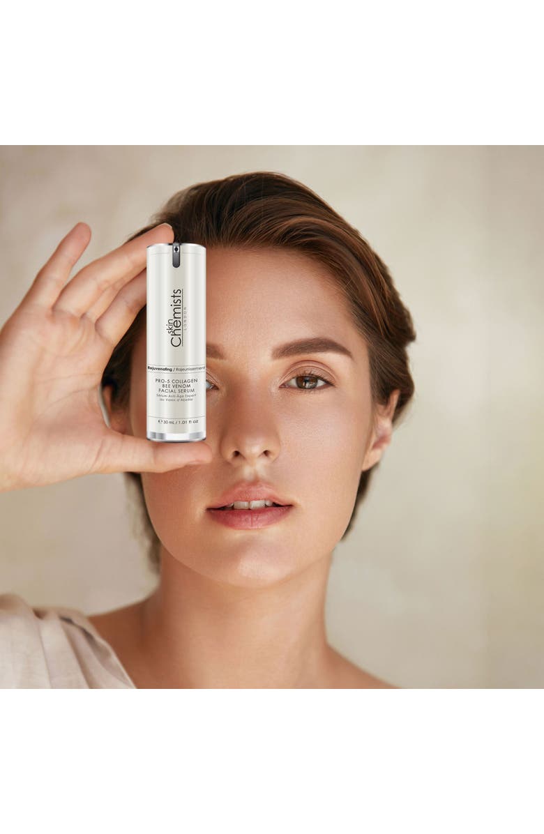 SKINCHEMISTS Pro-5 Collagen Bee Venom Facial Serum 30ml x 3 Trio Set, Alternate, color, White