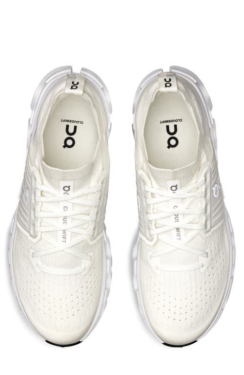 On Cloudswift 4 Running Shoe In White/white