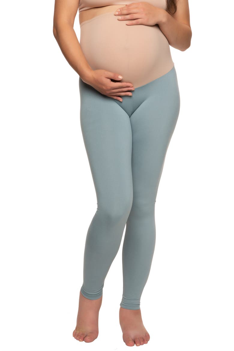 Velvety Soft Maternity Leggings 2 Pack, Main, color, SPARROW/ LEAD