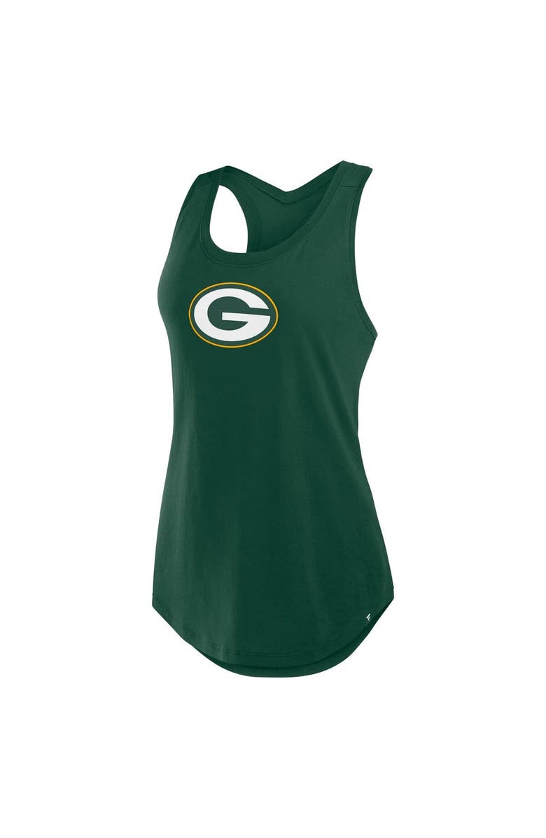 FANATICS Women's Fanatics Green Green Bay Packers Iron Fan Tank Top, Alternate, color, 