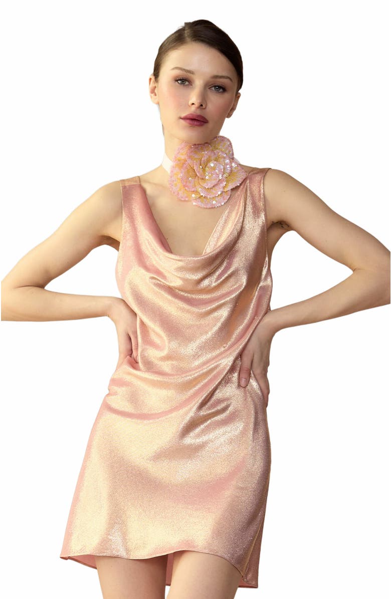 Cynthia Rowley Shimmering Siren Dress, Alternate, color, 