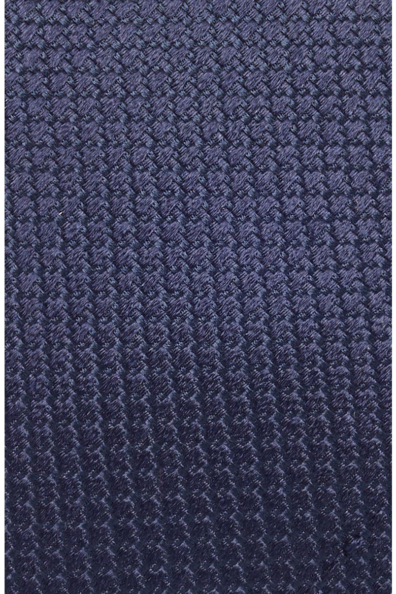 Neat Silk Tie, Alternate, color, NVY SLD
