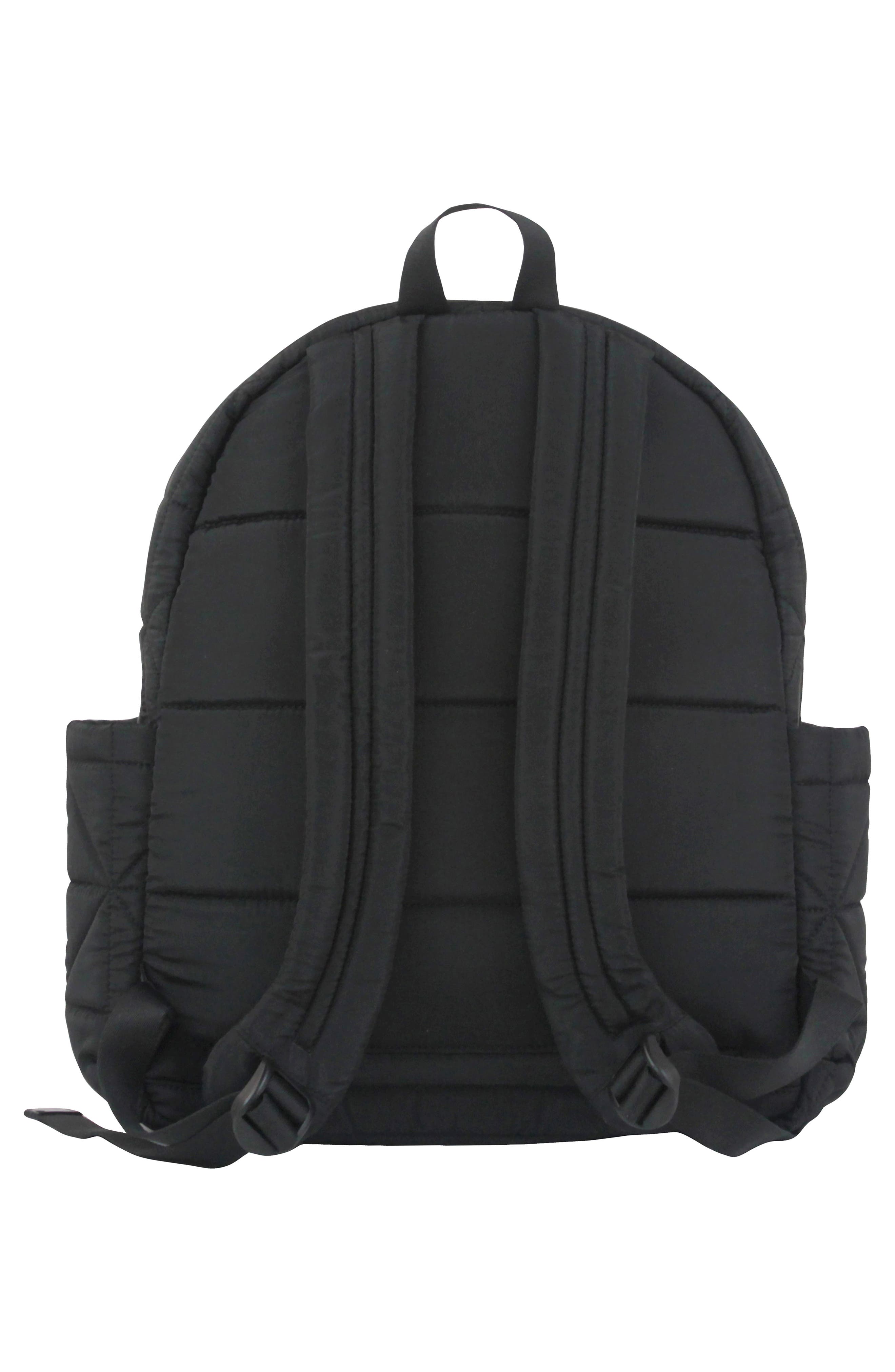 TWELVElittle Quilted Water Resistant Nylon Diaper Backpack, Alternate, color, 