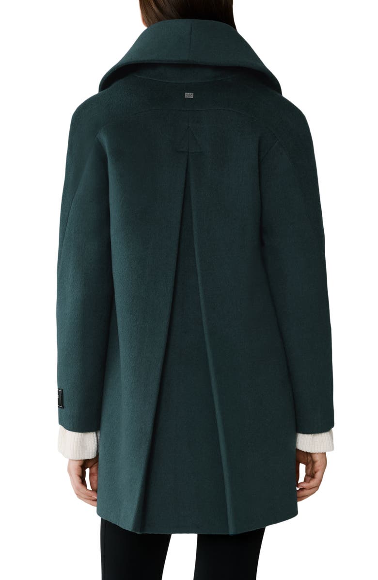 Soia & Kyo Elsa Wool Blend Coat, Alternate, color, Midnight Forest
