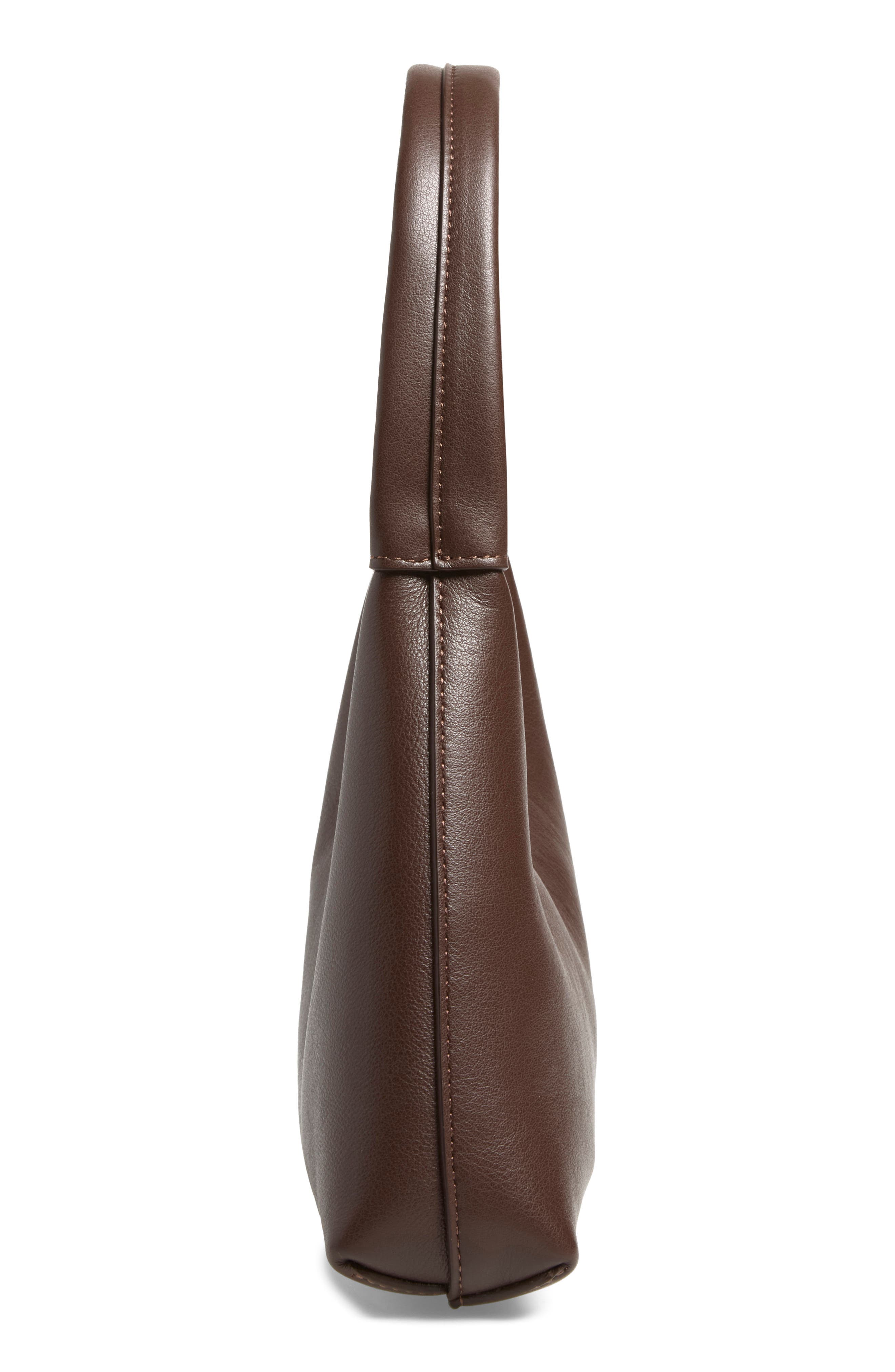 Mini Candy Leather Hobo Bag, Alternate, color, CHOCOLATE
