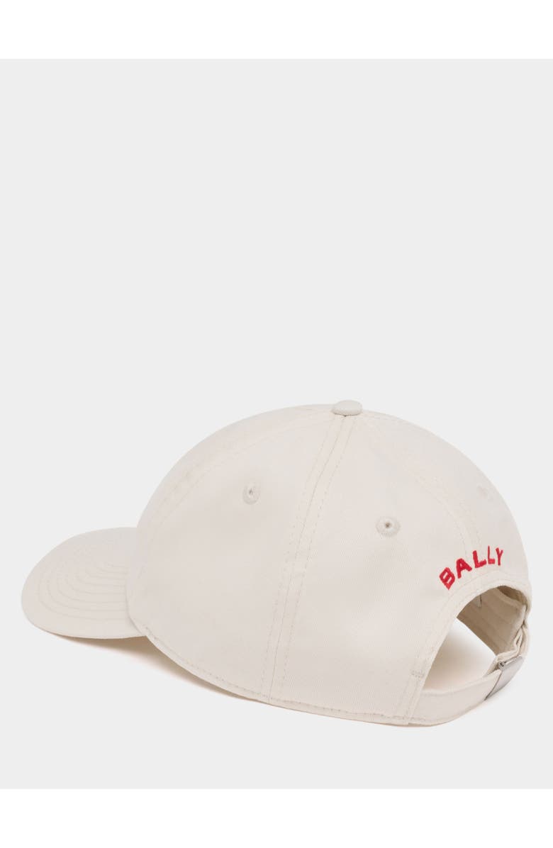 Bally Baseball Hat in Cotton With a Solid Bally Crest, Alternate, color, 