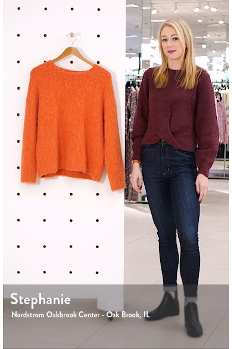 Daniella Wool & Alpaca Blend Sweater video