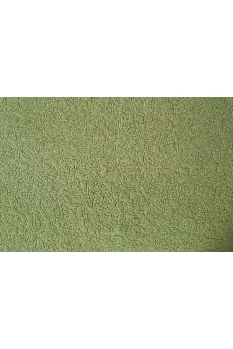 Christiana Sweet Pea Quit Bedding Collection, Alternate, color, Green