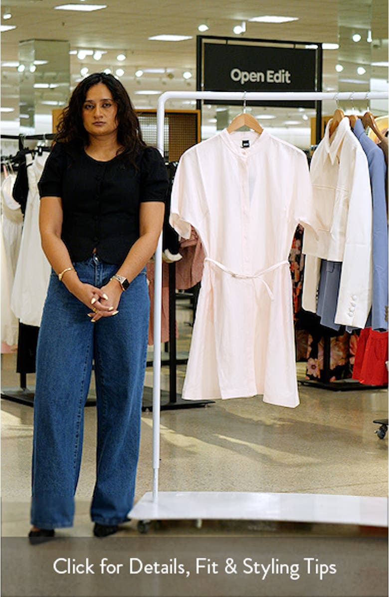 Dalinia Belted Shirtdress, sales video thumbnail